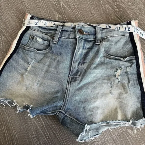 Pistola Denim Shorts Womens Size 25 Winston High Rise Blue - Picture 6 of 12